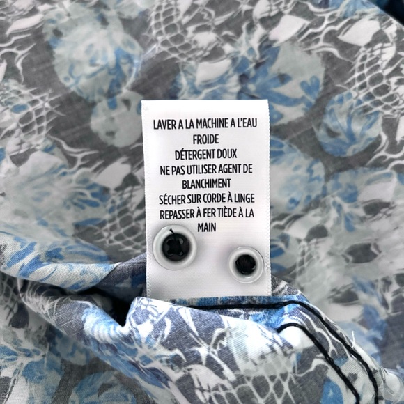 Robert Graham Alloway Equinox Skull Print Button Up Shirt Men’s Small NEW - Picture 12 of 14